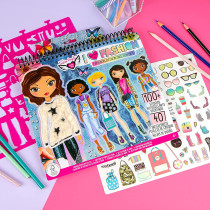 Crayola  Creations Compact Fashion Sketch Portfolio