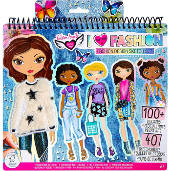 Crayola  Creations Compact Fashion Sketch Portfolio