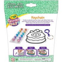 Crayola Glitter Dots Value Key Chain