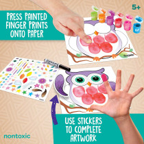 Crayola Craft Fingerprint Paints Paint Set