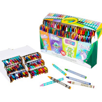 Crayola Special Effects Crayon Set, 96 Count
Neon, Metallic, Pearlescent & Glitter Crayons, 