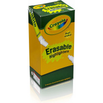 Crayola 12 Ct. Bulk Set Dual-Ended Erasable Highlighter