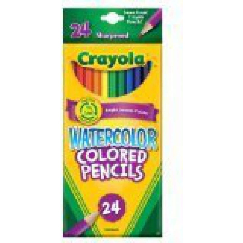 Crayola Watercolor Pencils, 24 Count