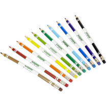 Crayola Erasable Colored Pencils, 10 Count