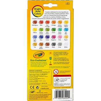 Crayola Erasable Colored Pencils, 24 Count