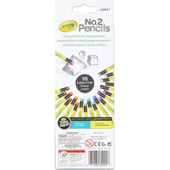 Crayola No. 2 Pencils, 20 Count