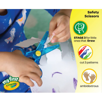 Crayola My First Crayola Safety Scissors, 3 Count