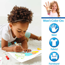 Crayola Color Wonder Mess Free Prehistoric Pals Dinosaur Coloring Pages & Markers