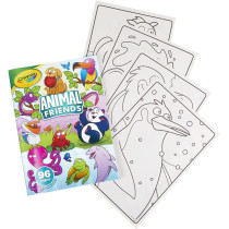 Crayola Animal Friends Coloring Book, 96 Animal Coloring Pages