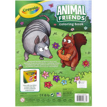 Crayola Animal Friends Coloring Book, 96 Animal Coloring Pages