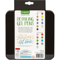 Crayola Signature Detailing Gel Pens, 20 Count