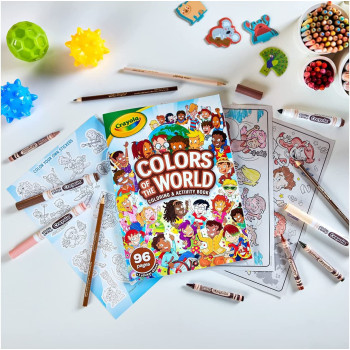 Crayola Colors Of The World Coloring Book, 96 Pages