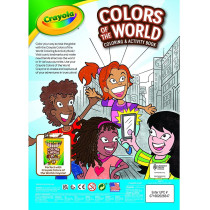 Crayola Colors Of The World Coloring Book, 96 Pages