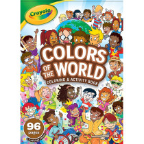 Crayola Colors Of The World Coloring Book, 96 Pages