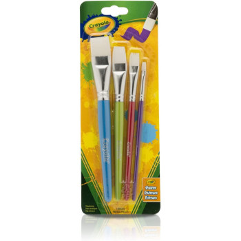 Crayola  Art And Craft Brush Set 4 Ct.