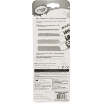 Crayola  Art And Craft Brush Set 4 Ct.