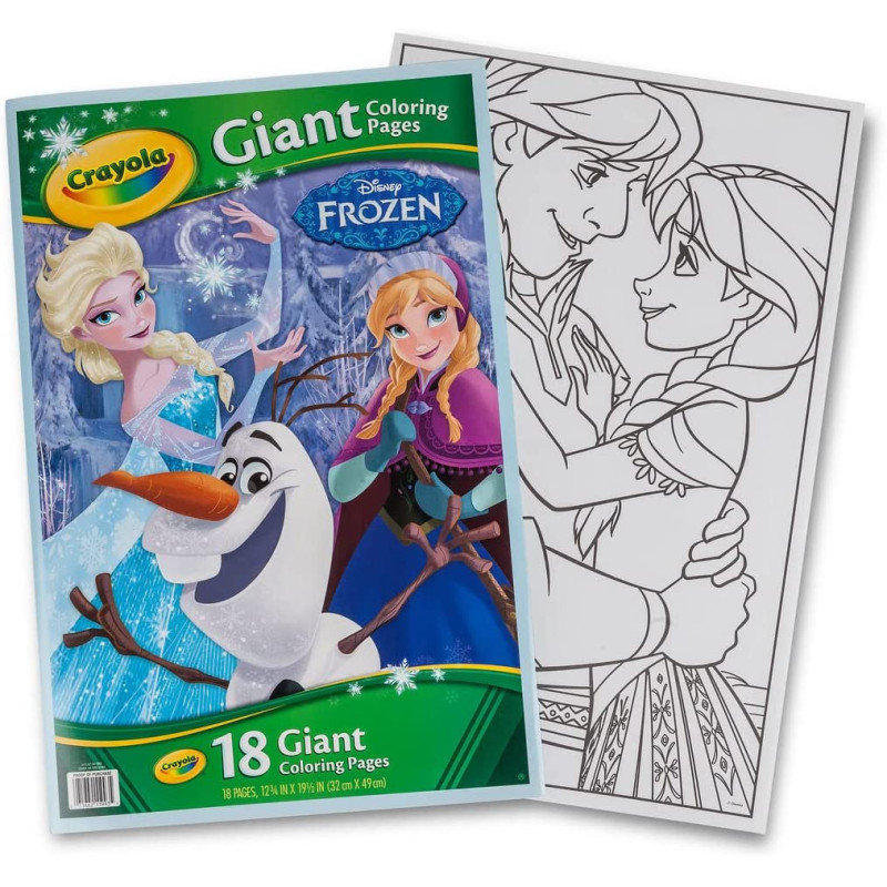 Crayola Giant Coloring Page - Frozen