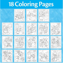 Crayola Color Wonder Coloring Pad & Markers, Fairytales