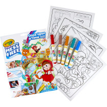 Crayola Color Wonder Coloring Pad & Markers, Fairytales