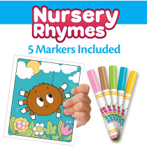 Crayola Color Wonder Coloring Pad & Markers, Nursery Rhymes