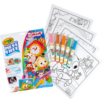 Crayola Color Wonder Coloring Pad & Markers, Nursery Rhymes