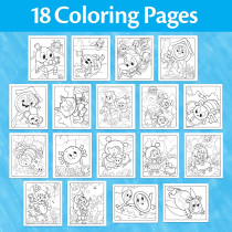 Crayola Color Wonder Coloring Pad & Markers, Nursery Rhymes
