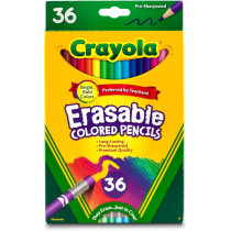 Crayola 36 Ct. Erasable Colored Pencils