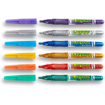 Crayola 6 Ct Glitter Markers