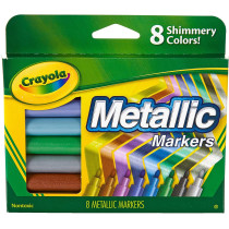 Crayola  Project 8 Ct. Metallic Markers
