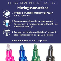 Crayola  Project 4 Ct. Metallic Outline Markers
