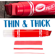 Crayola  Project 1 Ct. Xl Poster Marker, Red