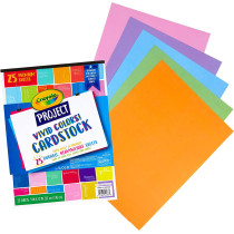 Crayola  Project 25 Ct. Cardstock, Vivid Colors