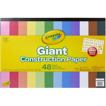 Crayola  Project 48 Ct. Giant Construction Paper