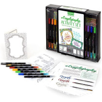 Crayola Signature, Crayoligraphy Hand Lettering Activity Set