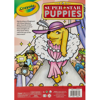 Crayola 64 Coloring Book Stickers