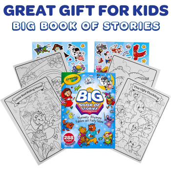 Crayola 288Pg Coloring Book - Big Book Of Stories