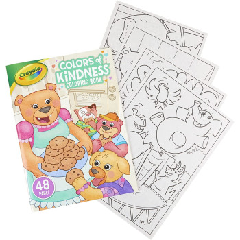 Crayola 48-Page Coloring Book, Colors Of Kindness