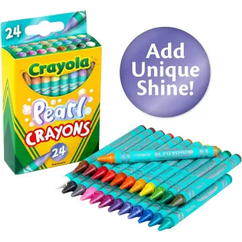 Crayola 24 Ct. Pearl Crayons