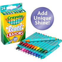 Crayola 24 Ct. Pearl Crayons