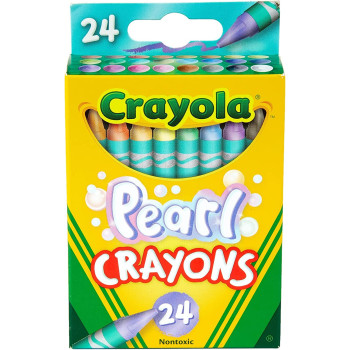 Crayola 24 Ct. Pearl Crayons
