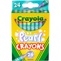 Crayola 24 Ct. Pearl Crayons
