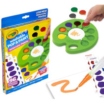 Crayola Pop & Paint Washable Watercolor Palette