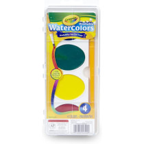 Crayola 4 Ct. Jumbo Pans With Plastic Handled Brush