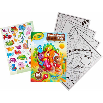 Crayola 96Pg Coloring Books - Prehistoric Pals 