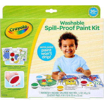 Crayola Spill Proof Washable Paint