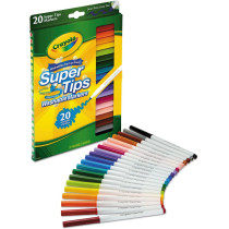 Crayola 20 Ct. Washable Super Tips Markers