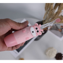 Innogio Giraffe Sonic Toothbrush For Kids Pink