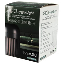 Innogio Hygro Ultrasonic Air Humidifier With Night Light 8H Battery Life Green