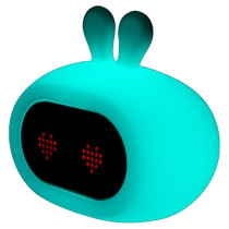 Innogio Rabbit Alarm Clock And Silicone Night Light Rechargeable