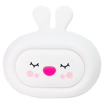 Innogio Sleepy Bunny Kids Silicone Night Light With Sounds